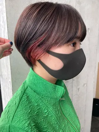 ショート カラー 似合う髪型見つけます AYAKAのヘアスタイル