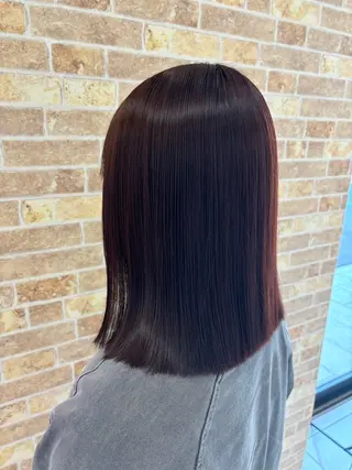 ミディアム 温水 愛華のヘアスタイル