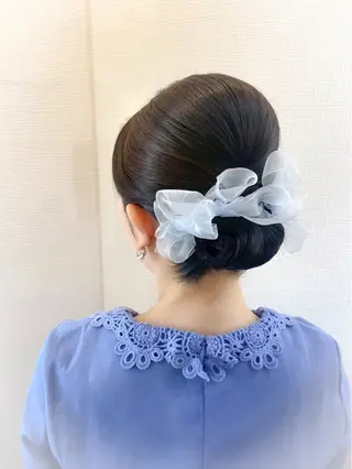 ヘアアレンジ hair make もりした ゆうのヘアスタイル