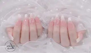 ネイル ANGILA ネイル¨̮S*Y*Kのネイルデザイン