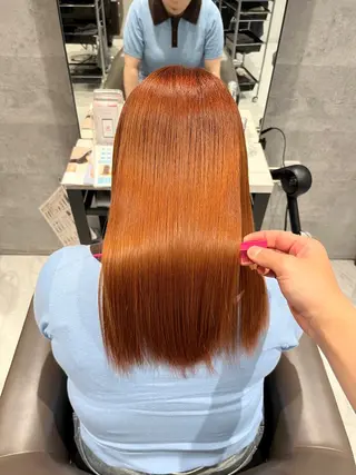 ミディアム カラー Grow by NYNY 坂本 理輝のヘアスタイル