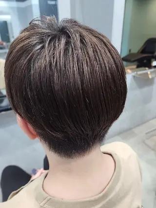 ショート SOURCE 塚口 吉武 宙のヘアスタイル