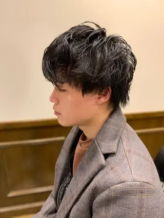 メンズ プレミアムバーバー 草野のヘアスタイル
