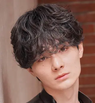パーマ メンズ 仙台波巻きパーマ/ fifth/遠藤楓雅のヘアスタイル