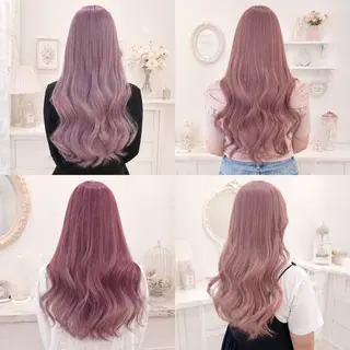 ロング ♡似合わせハイトーン ♡maiのヘアスタイル