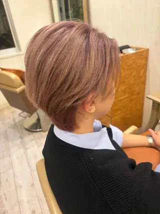 ショート メンズ あだち まおのヘアスタイル