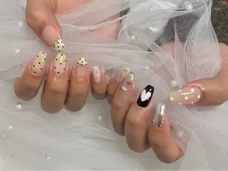 ネイル _WHITE+ 南海難波店のネイルデザイン