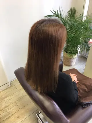 ロング カラー 野崎 勝嗣のヘアスタイル