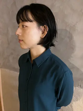 ショート パーマ くるみ🩰/ボブ レイヤー/暖色カラーのヘアスタイル