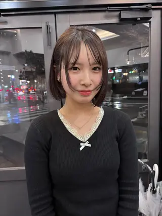 ショート ヒナノ/透明感カラー /似合わせカットのヘアスタイル