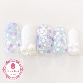 ネイル 💗🪽Tiary Nail🪽💗のネイルデザイン