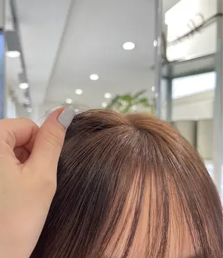 カラー 似合わせ×透明感カラ ー/経堂/aya🦦のヘアスタイル