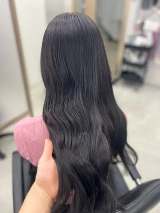 ロング 🤍透明感カラー︎ 🤍YUURI🤍のヘアスタイル