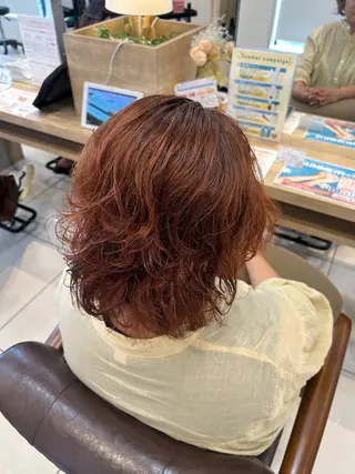 カラー 有村 実佑のヘアスタイル