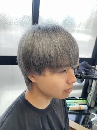 カラー メンズ シノザキ キナのヘアスタイル