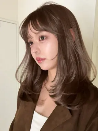 ロング カラー ヘアアレンジ 🫧透明感カラー/ Wカラー🫧namiのヘアスタイル