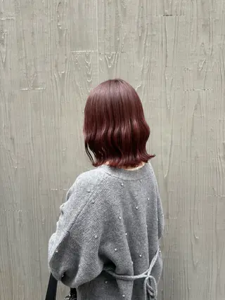 カラー 🎀西川芽依/ 暖色カラー🎀のヘアスタイル