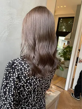 ミディアム カラー 🫧透明感ヘア🫧 🧸竹花　彩希🧸のヘアスタイル