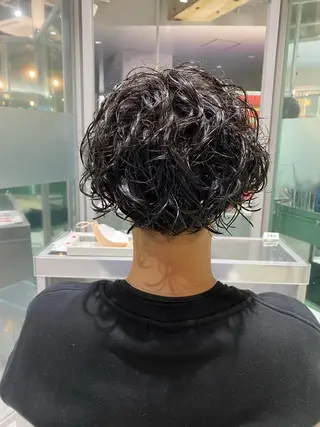 ミディアム パーマ メンズ Riganuts王子 Hayato✂︎のヘアスタイル