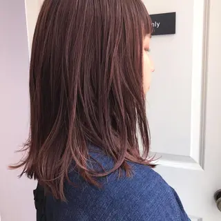 ミディアム カラー ショート特化 /天神大名/ハルナのヘアスタイル