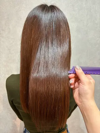 ロング 💜髪質改善/ 艶カラー/ミナ🩷のヘアスタイル