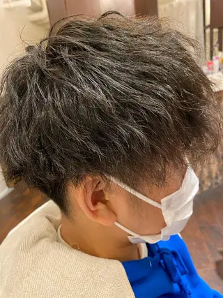 パーマ 小山 真弥のヘアスタイル
