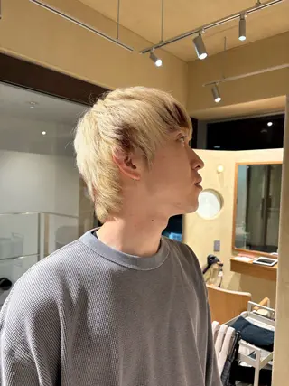 カラー メンズ 中目黒 akaneのヘアスタイル