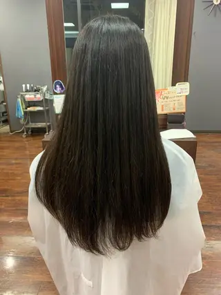 ロング おせ ちさとのヘアスタイル