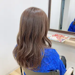 ロング カラー 神田 菜々子のヘアスタイル