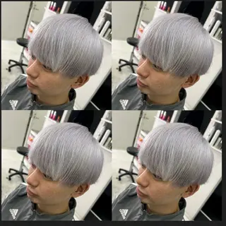 ショート カラー パーマ ヘアアレンジ メンズ 🔥メンズパーマ 特化 渡辺一翔のヘアスタイル