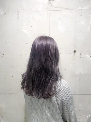 セミロング カラー パーマ ヘアアレンジ メンズ キッズ ネイル マツエク・マツパ 当日予約⭕️ Rene’のヘアスタイル