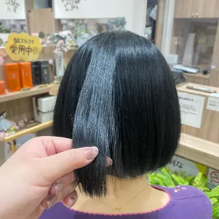 ミディアム カラー Miyu🦄ash カット/まつげのヘアスタイル