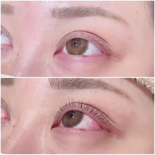 マツエク・マツパ 曲がる縮毛矯正 LIBER 岩名のヘアスタイル