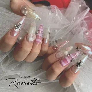 ネイル NAILSALON Ramettoのネイルデザイン