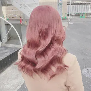 ミディアム カラー ヘアアレンジ メンズ キッズ マツエク・マツパ ブリーチの髪様 MASATOのヘアスタイル