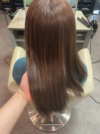 セミロング カラー 『SiLO』 rumiのヘアスタイル