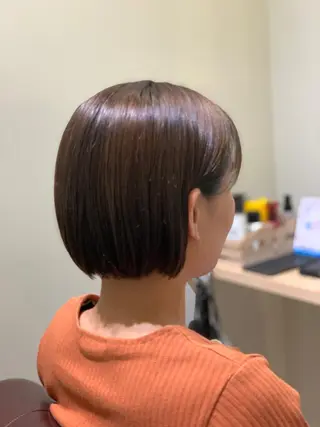 ショート カラー 北川 拓也のヘアスタイル
