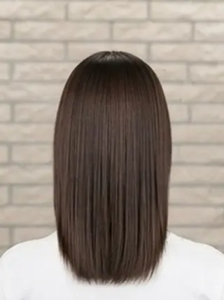 セミロング 【髪質改善特化】艶髪 /艶カラー田野夏鈴‪のヘアスタイル