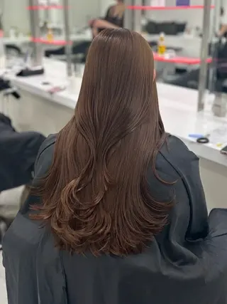ミディアム カラー KUREHA/艶モテ カラー✨／海外系🌺のヘアスタイル