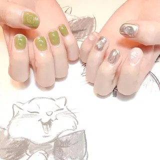 ネイル 平尾駅前/持込み専門 /owlnailのネイルデザイン