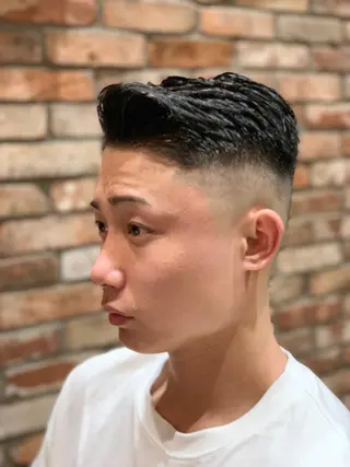 ショート メンズ 田中 千恩のヘアスタイル