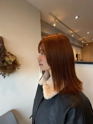 カラー アグヘア ミル伊集院 MIO⭐️のヘアスタイル