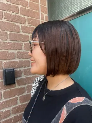 ショート カラー 久木原 ゆりのヘアスタイル