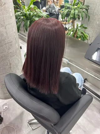 ミディアム カラー Aoba 🫧艶ハイトーン🫧のヘアスタイル