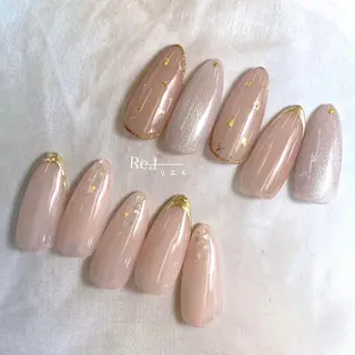ネイル モチの良さ◉ フィルインネイル♡のネイルデザイン