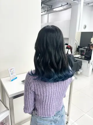 ミディアム カラー ⭐️無料！カット モデル募集⭐️夕貴のヘアスタイル