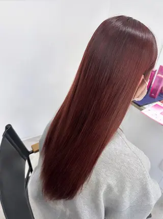 ロング 𝑴𝒐𝒓𝒊 /髪質改善/艶髪🖤のヘアスタイル