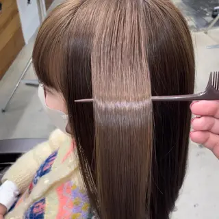 ロング 本田 央介のヘアスタイル