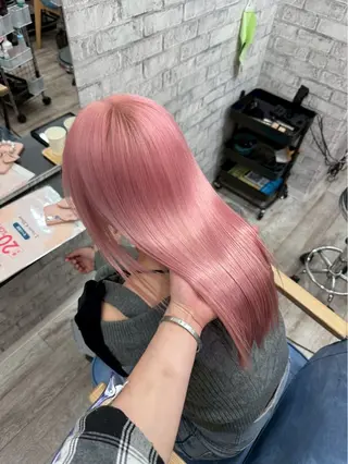 カラー ハイトーン/ガーリー /みはね🎀໒꒱のヘアスタイル