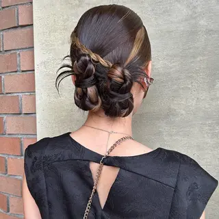ロング ヘアアレンジ ニュアンスヘア🪡 nenekaのヘアスタイル